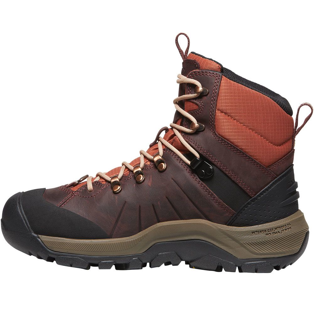 KEEN Revel 4 Mid Polar Winter Boots - Womens Andorra Safari Back View