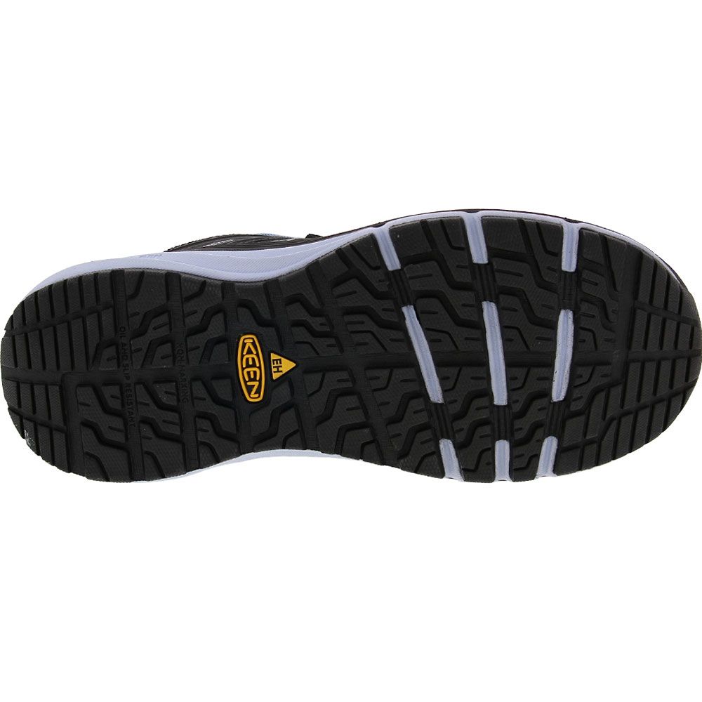 KEEN Utility Energy Vista Composite Toe Work Shoes - Womens Hydrangea Black Sole View