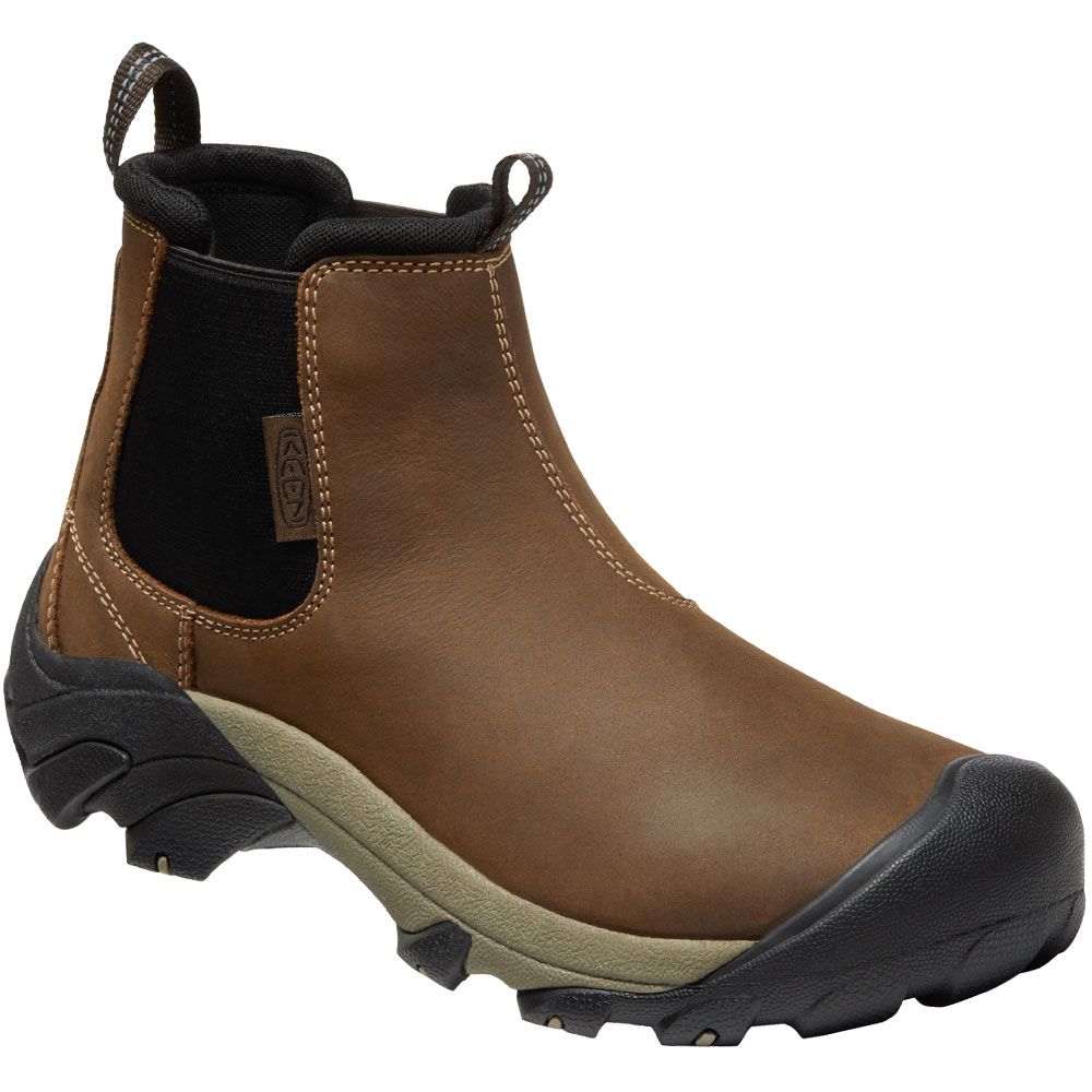 KEEN Targhee II Chelsea Mens Winter Boots Veg Brown Black