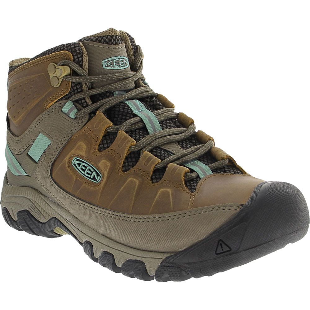 KEEN Targhee III Mid Waterproof Womens Hiking Boots Toasted Coconut Porcelain