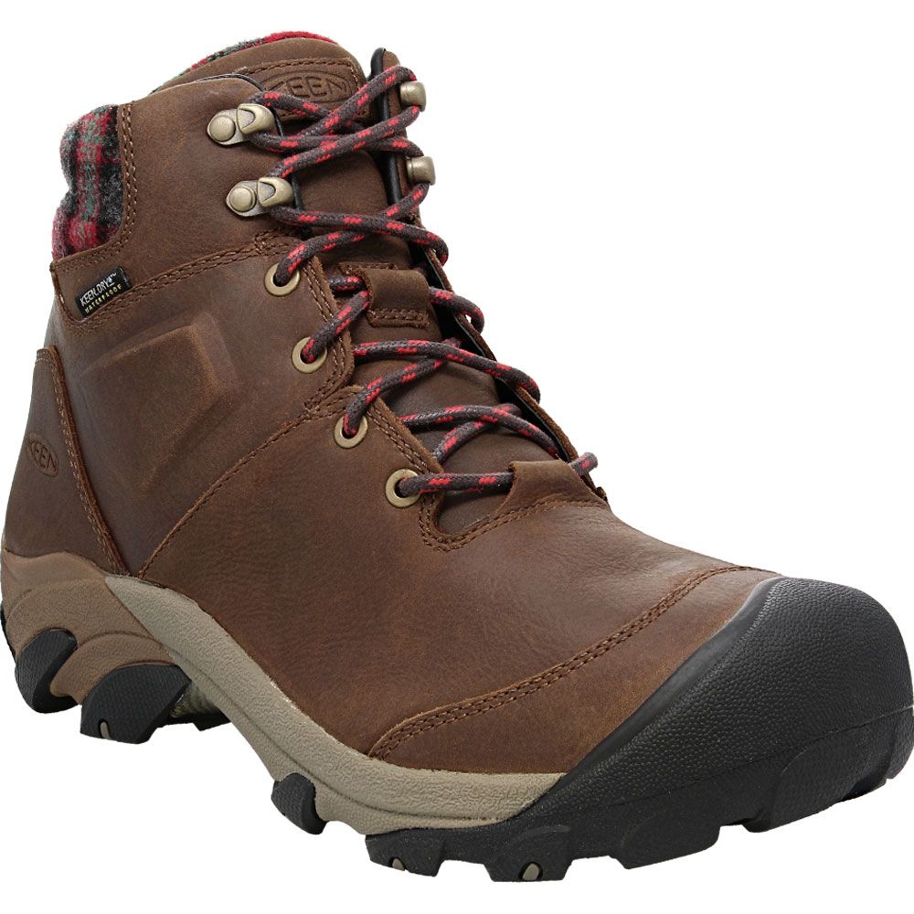 KEEN Targhee 2 Winter Boot Winter Boots - Mens Dark Earth Red Plaid