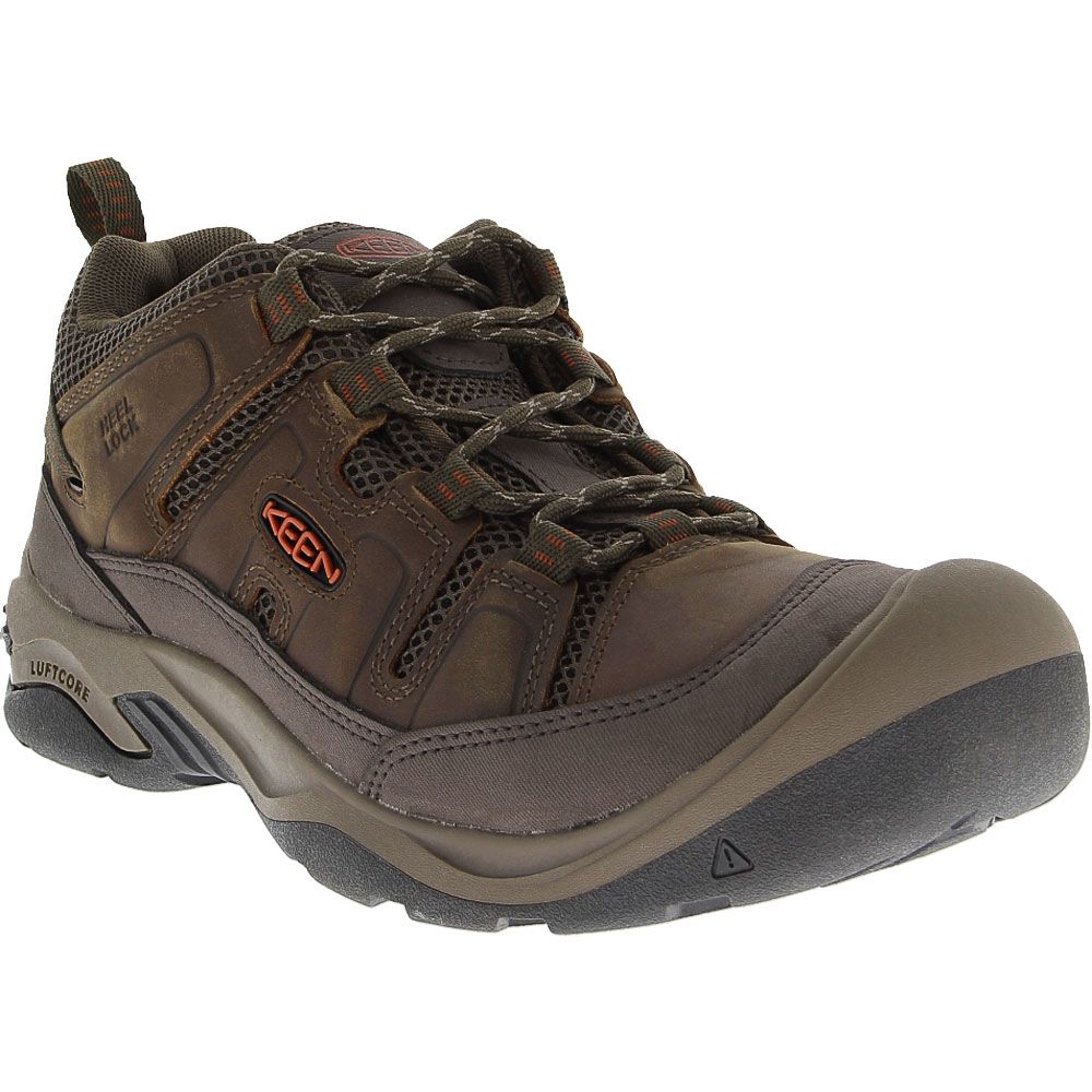 KEEN Circadia Vent Hiking Shoes - Mens Bison Potters Clay