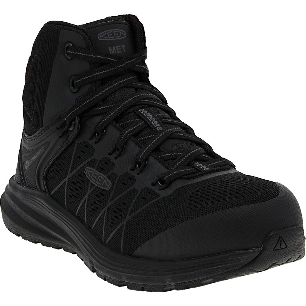 KEEN Utility Vista Energy Mid Int M CT Work Boots - Womens Black Raven