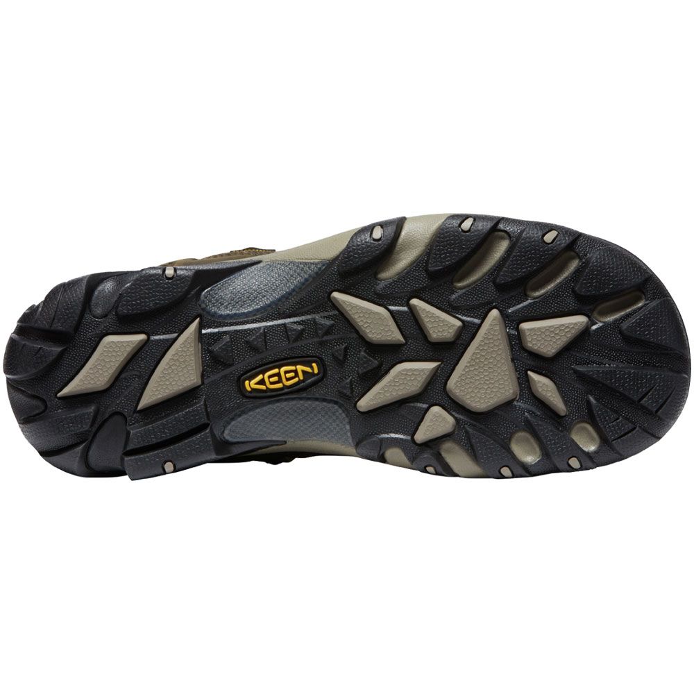 KEEN Arroyo 2 Hiking Outdoor Sandals - Mens Canteen Black Sole View