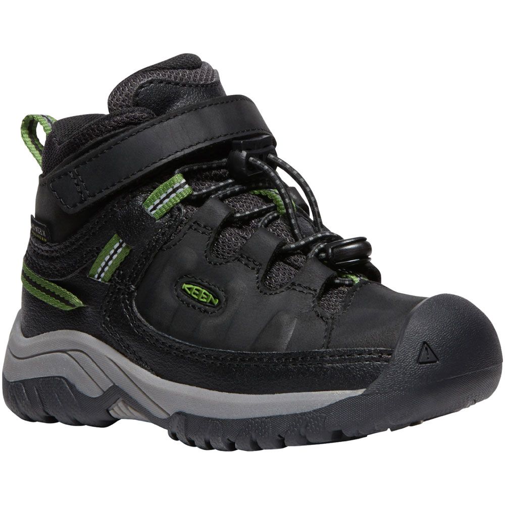 KEEN Targhee Wp Mid Hiking - Boys Black Campsite