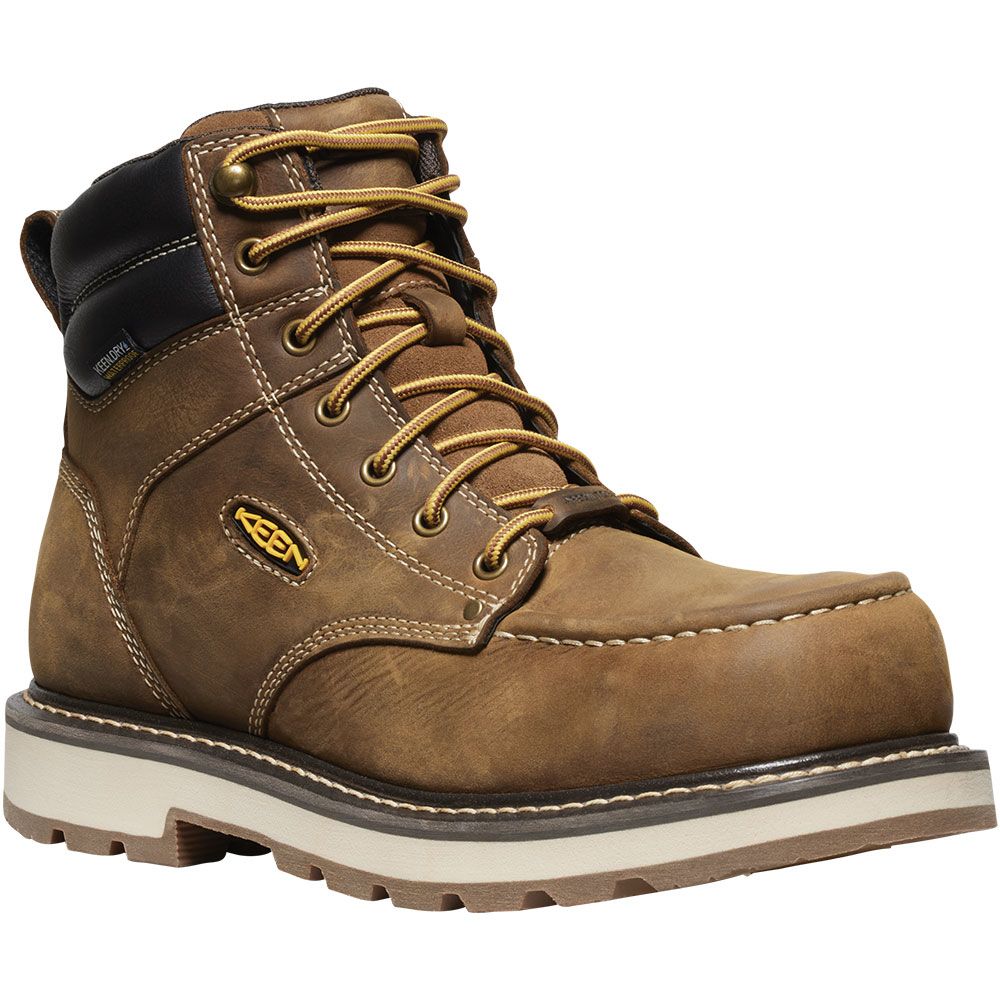 KEEN Utility Cincinnati 6 In WP CFT Boots - Mens Belgian Sandshell