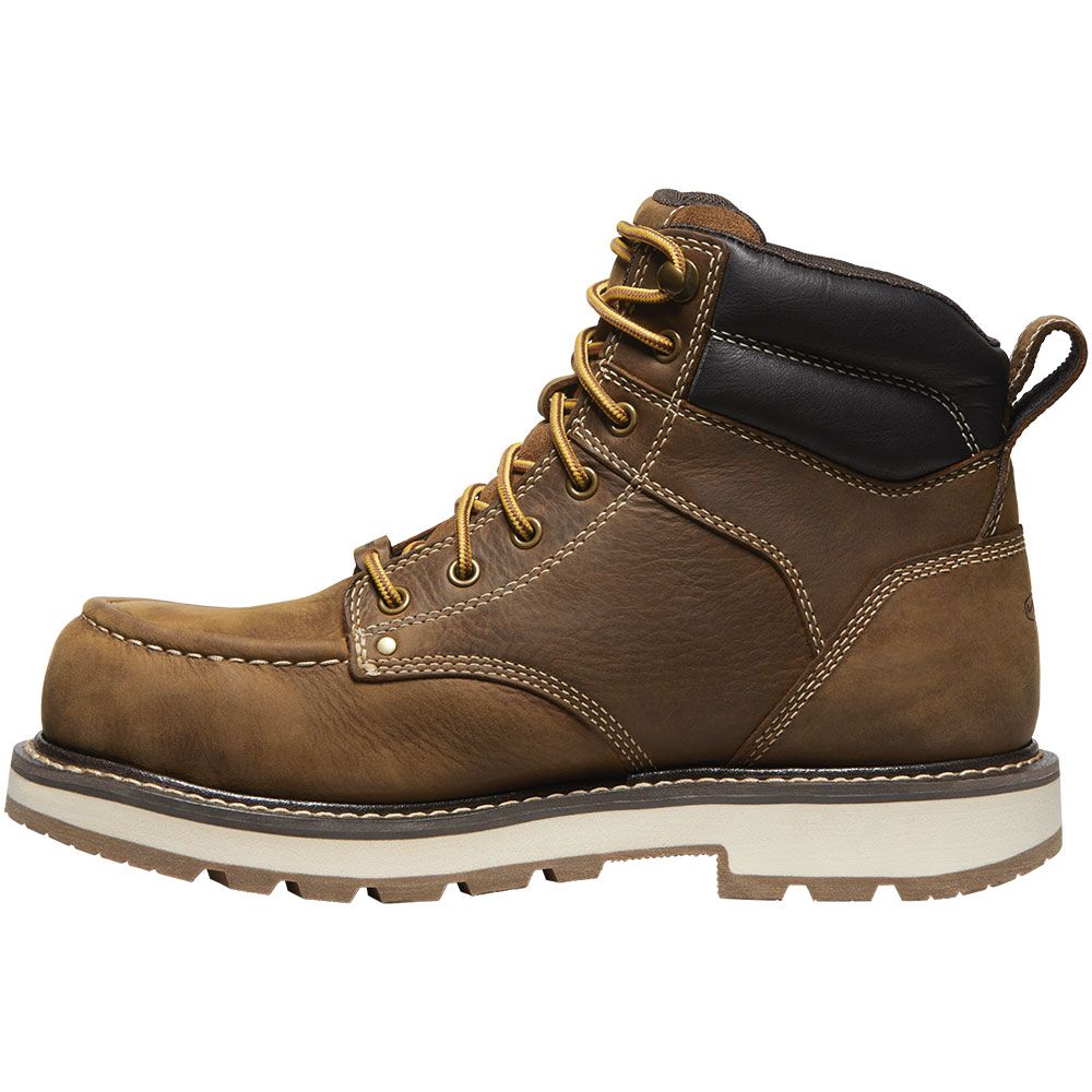 KEEN Utility Cincinnati 6 In WP CFT Boots - Mens Belgian Sandshell Back View