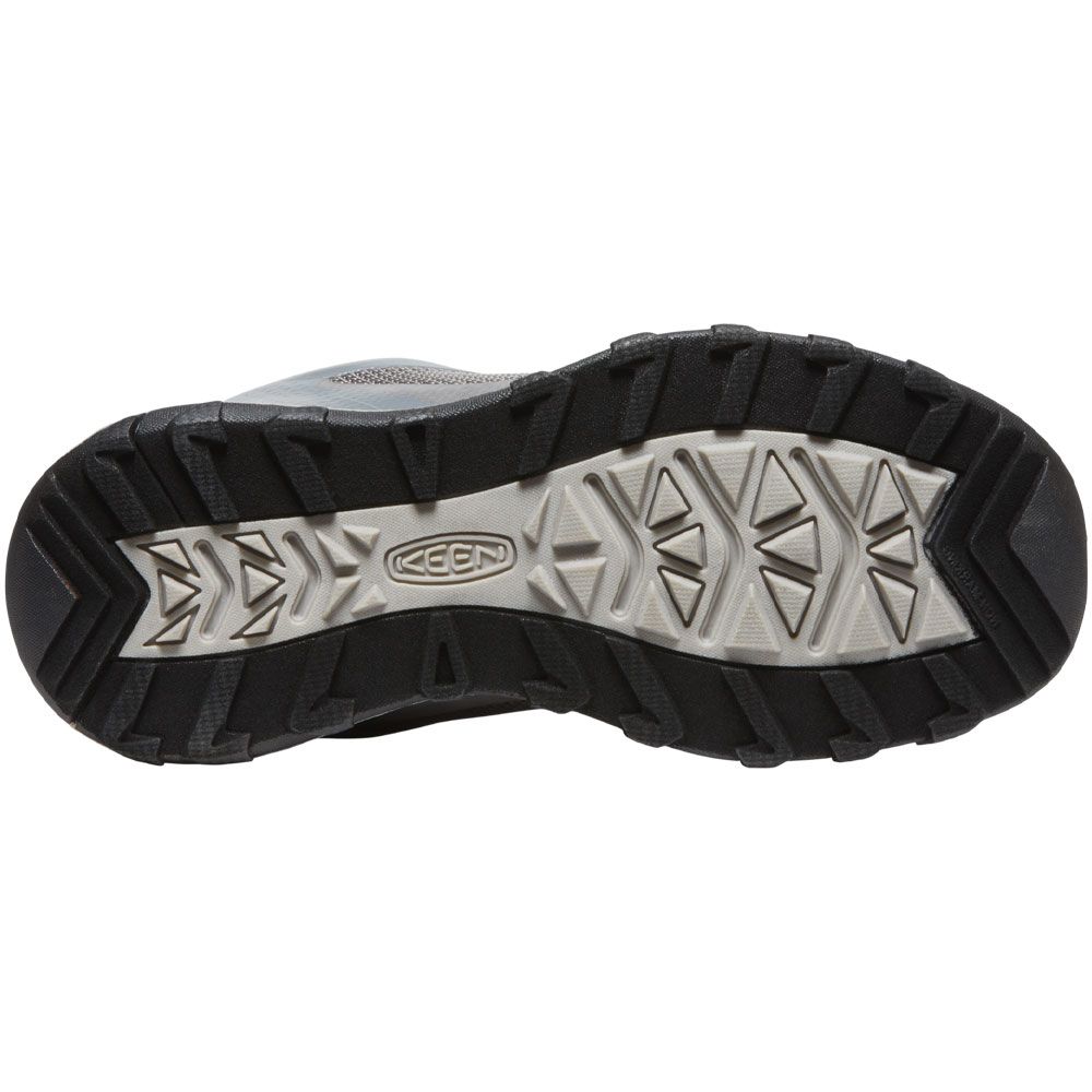 KEEN Wanduro Lo Wp Hiking - Boys | Girls Steel Grey Ipanema Sole View