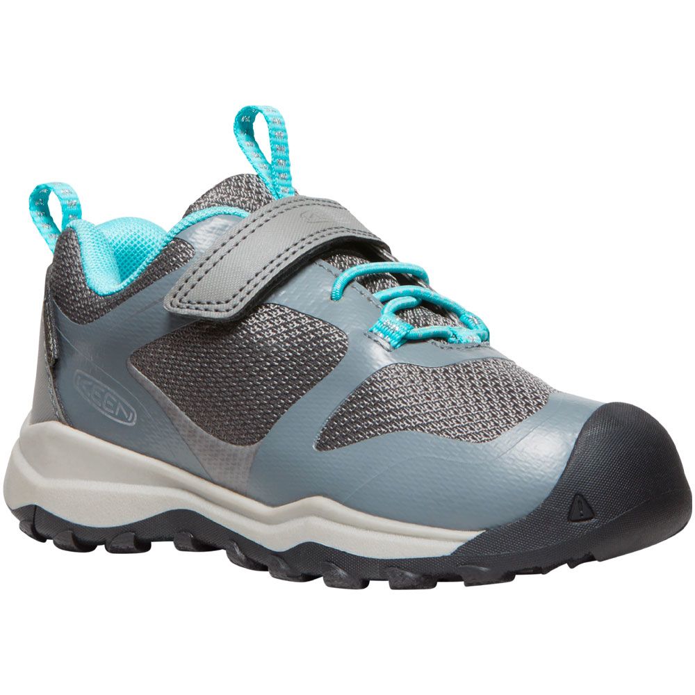 KEEN Wanduro Lo Wp Ltl Kds Hiking - Boys | Girls Steel Grey Ipanema