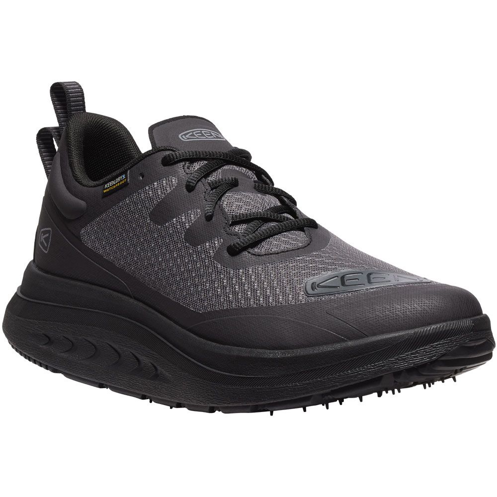 KEEN WK400 Waterproof Walking Shoes - Womens Triple Black