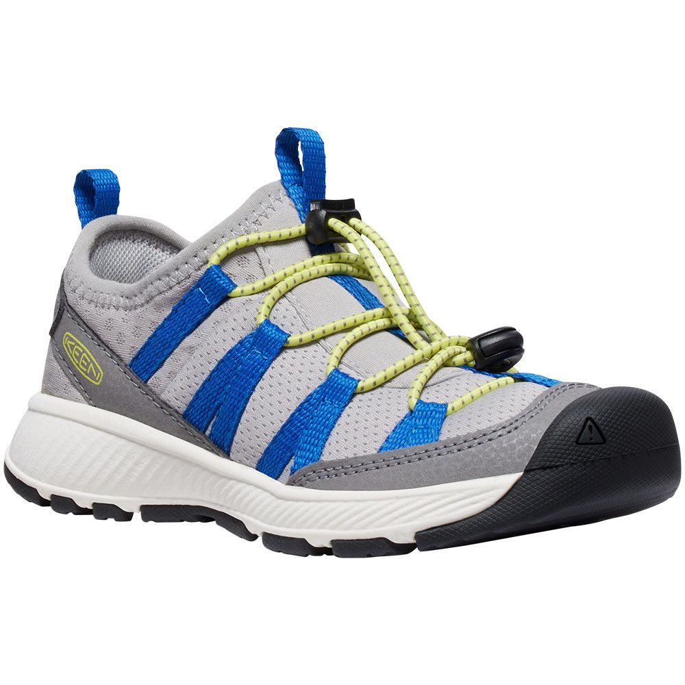 KEEN Motozoa Shoe Ltl Kids Hiking - Boys | Girls Steel Grey Evening Primrose