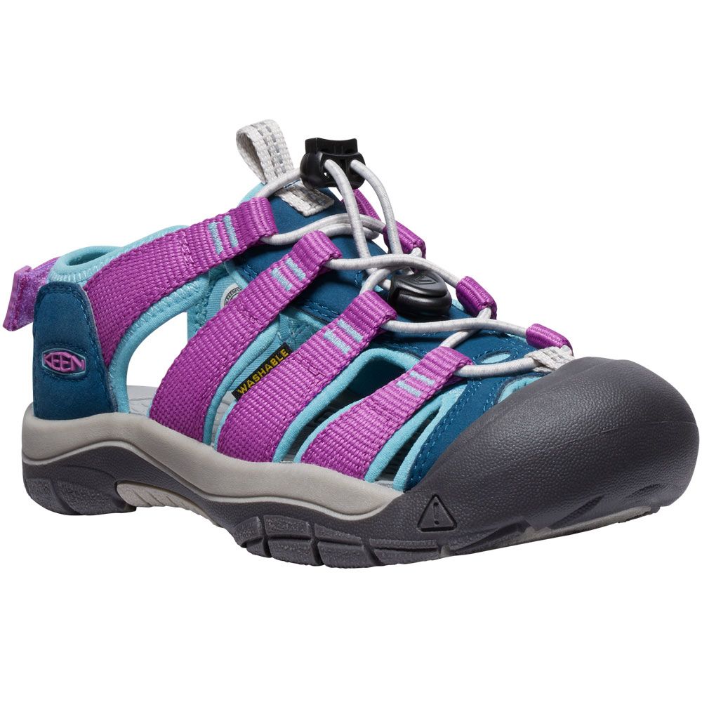 KEEN Newport Boundless Outdoor Sandals - Boys | Girls Legion Blue Willowherb