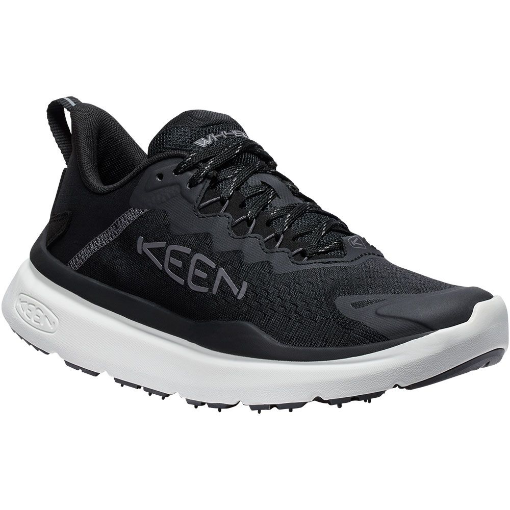 KEEN Wk450e Walking Shoes - Womens Black Star White