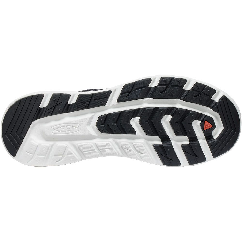 KEEN Wk450e Walking Shoes - Womens Black Star White Sole View