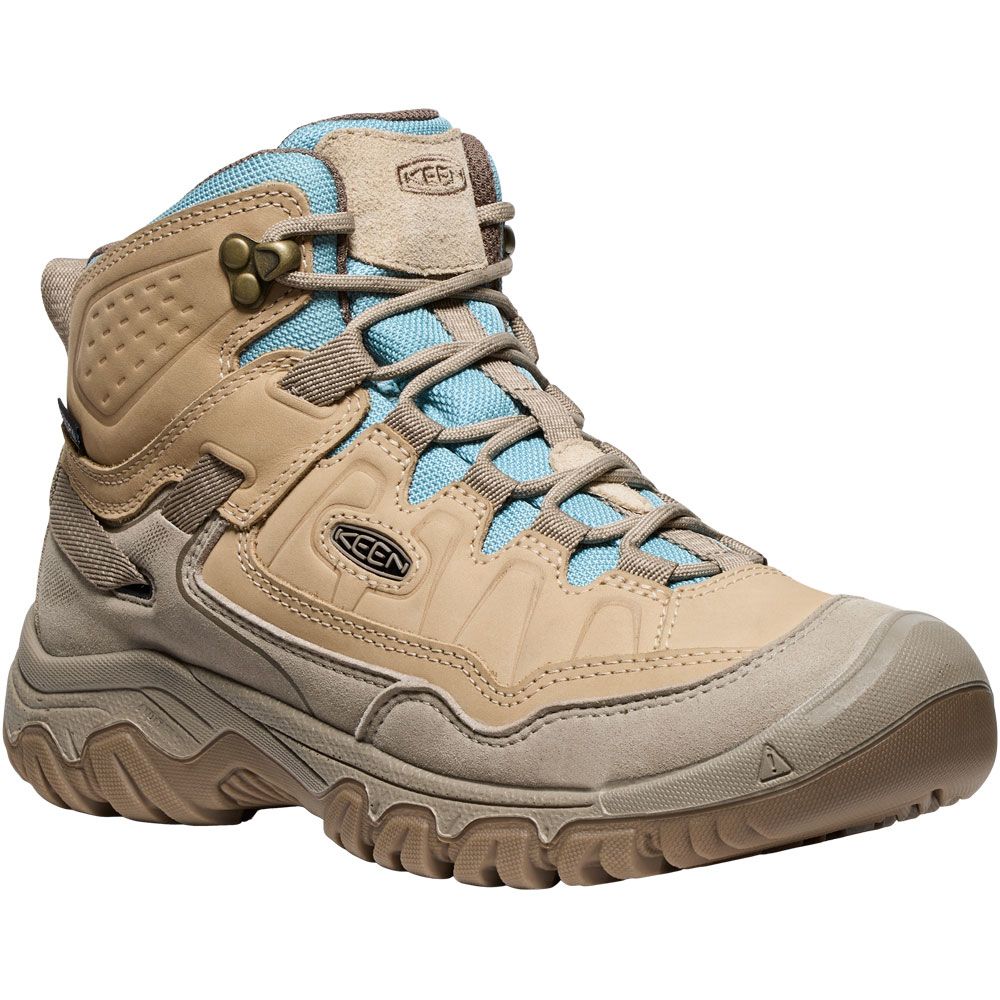 KEEN Targhee IV Mid WP Hiking Boots - Womens Safari Reef