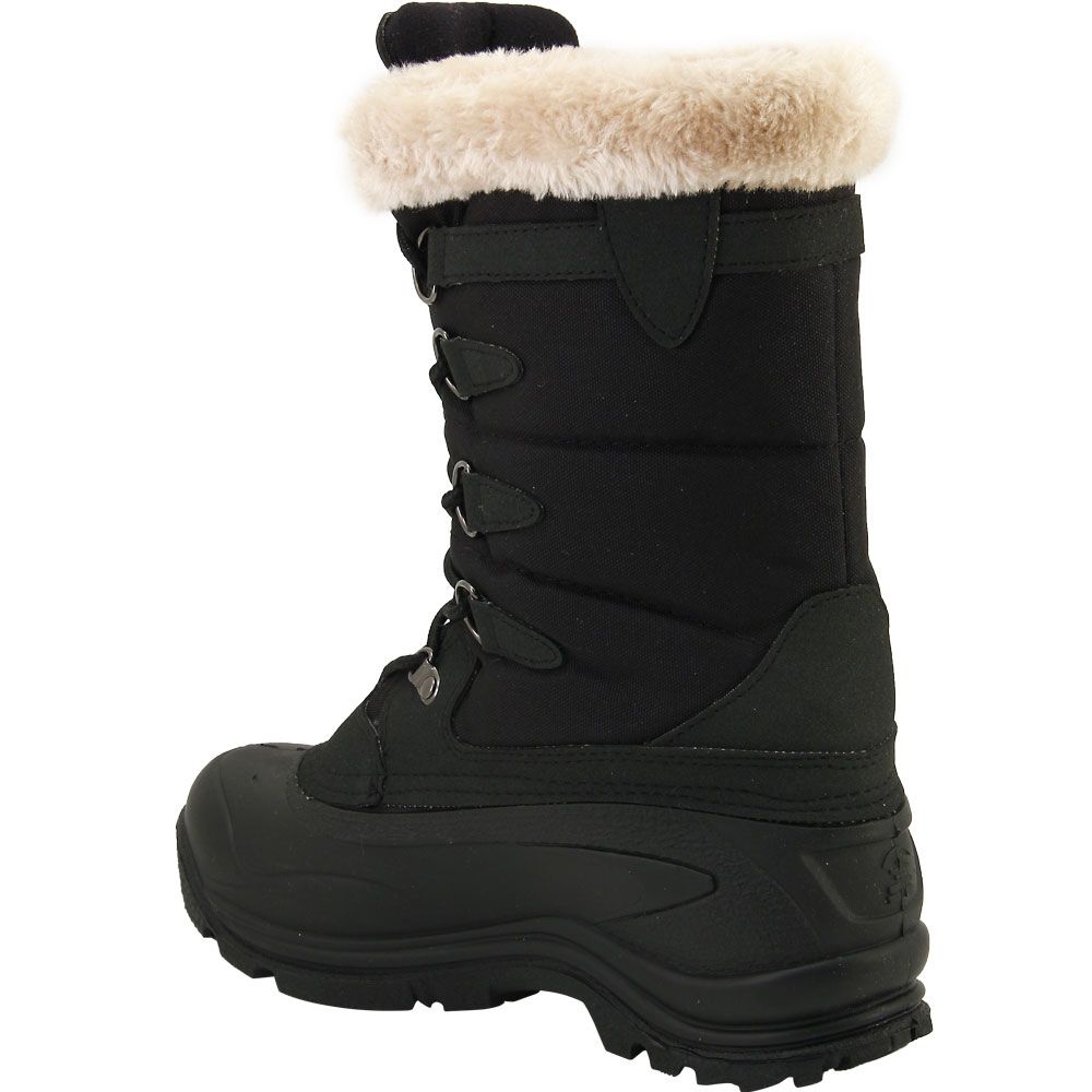 Kamik Shellback Winter Boots - Womens Black Back View