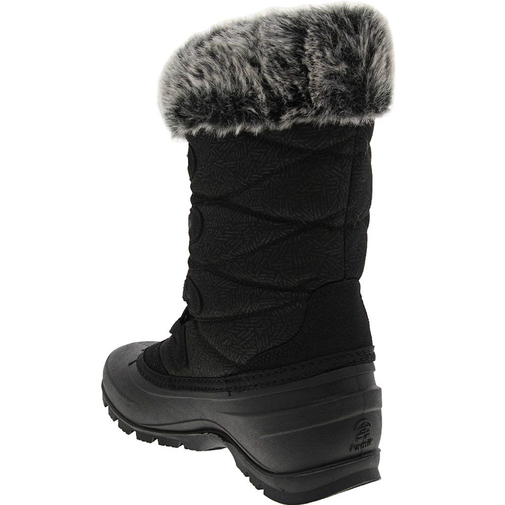 Kamik Momentum 3 Winter Boots - Womens Black Back View