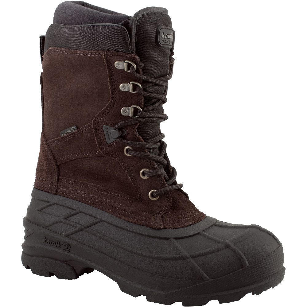 Kamik Nationplus Winter Boots - Mens Dark Brown