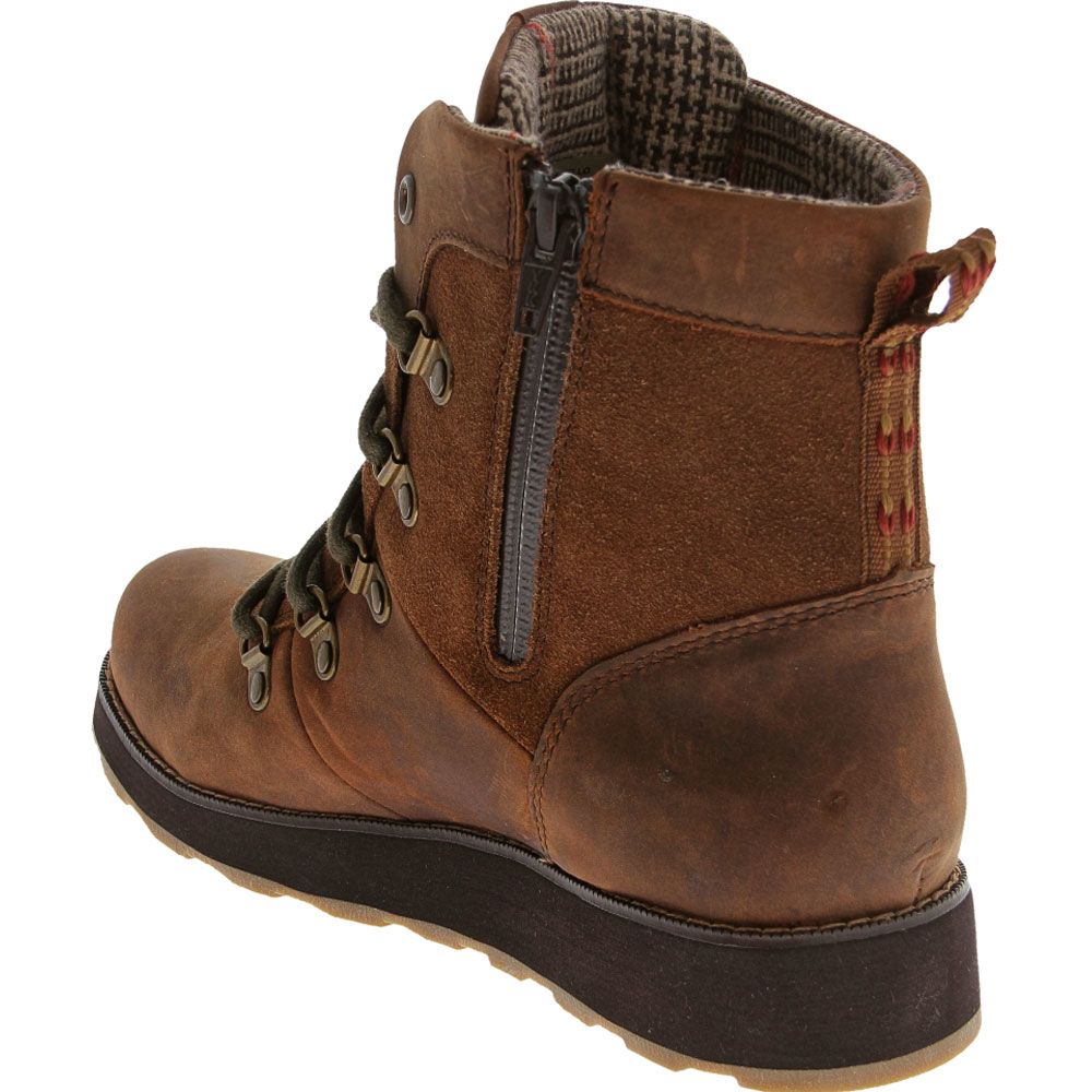 Kamik Ariel Lo Hiking Boots - Womens Cognac Back View