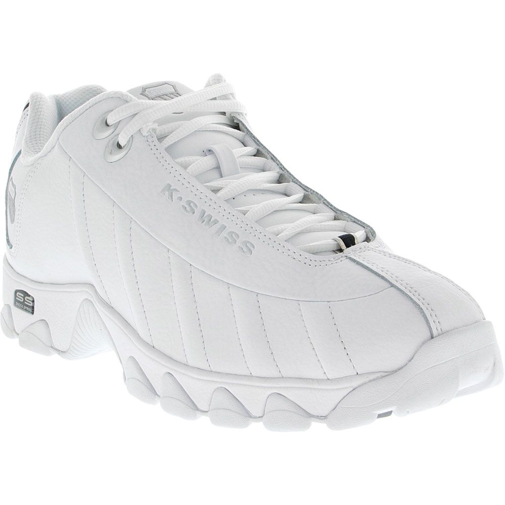 K Swiss St329 Cmf Training Shoes - Mens White Black