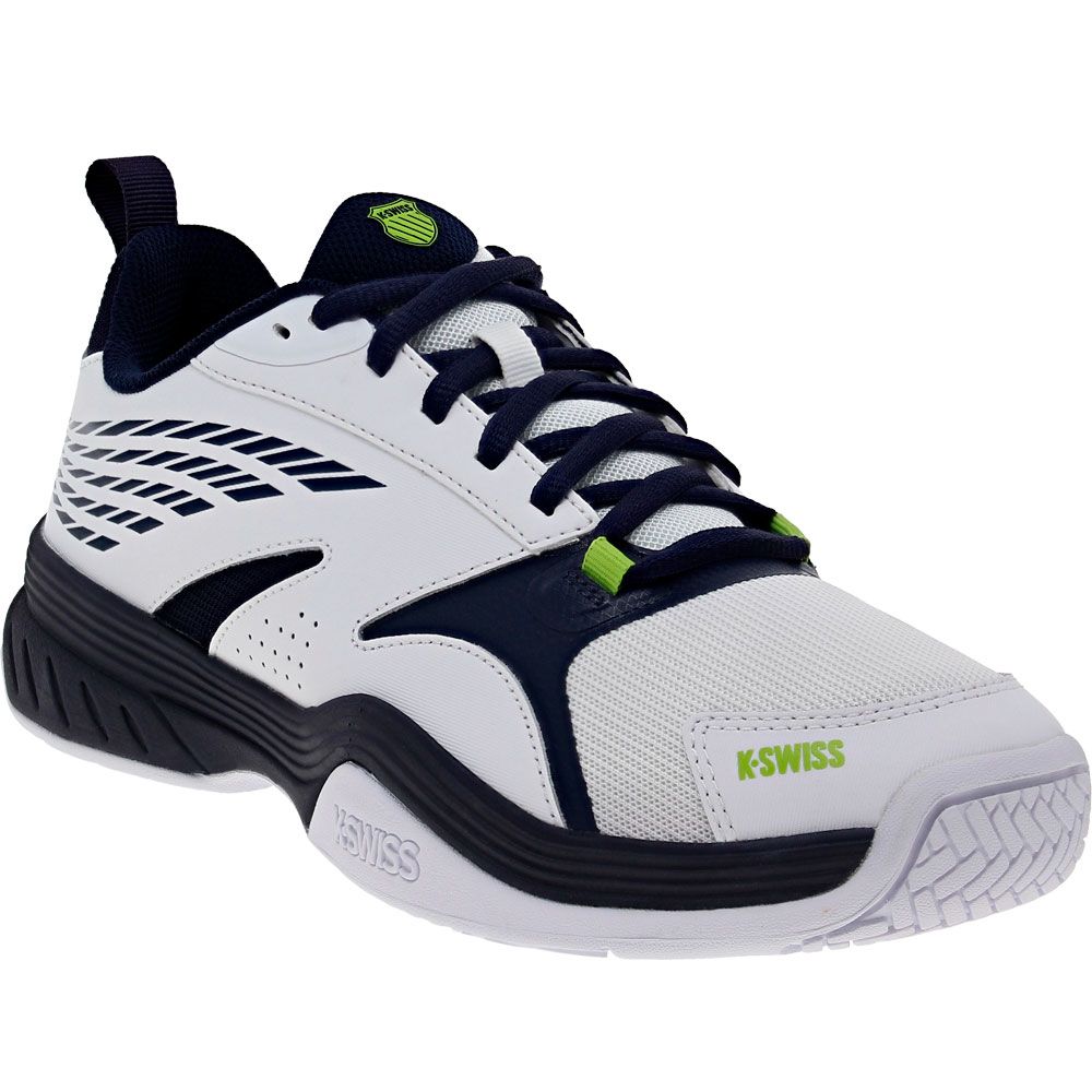 K Swiss Speedex Tennis Shoes - Mens White Grey