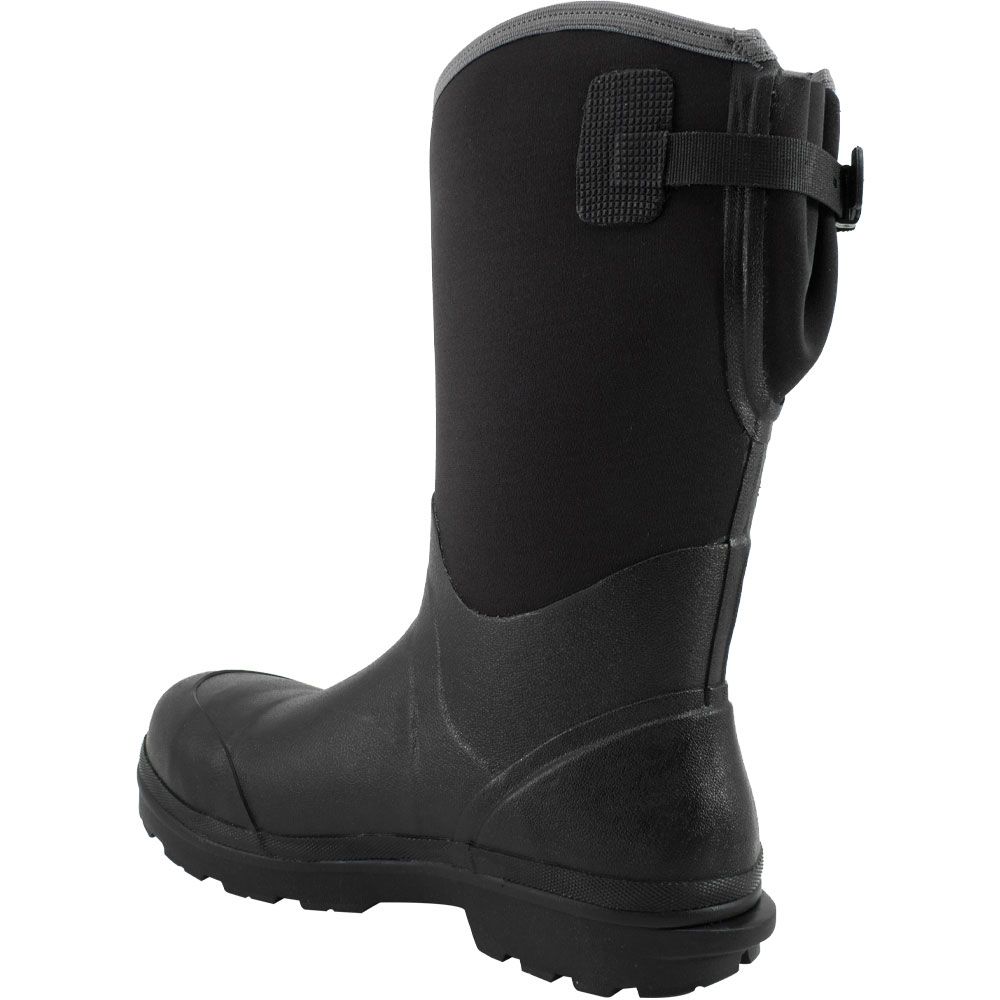 Lacrosse Alpha Range Nmt Osr Safety Toe Work Boots - Mens Black Back View