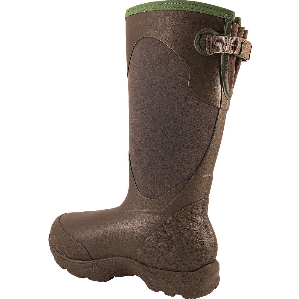 Lacrosse Alpha Agility Winter Boots - Womens Brown Back View