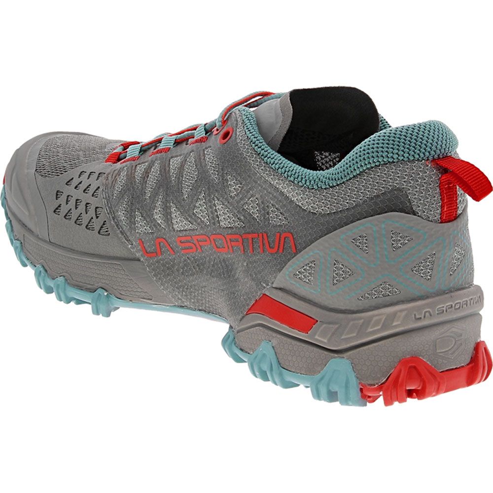 La Sportiva Bushido 2 Trail Running Shoes - Womens Moon Paprika Back View