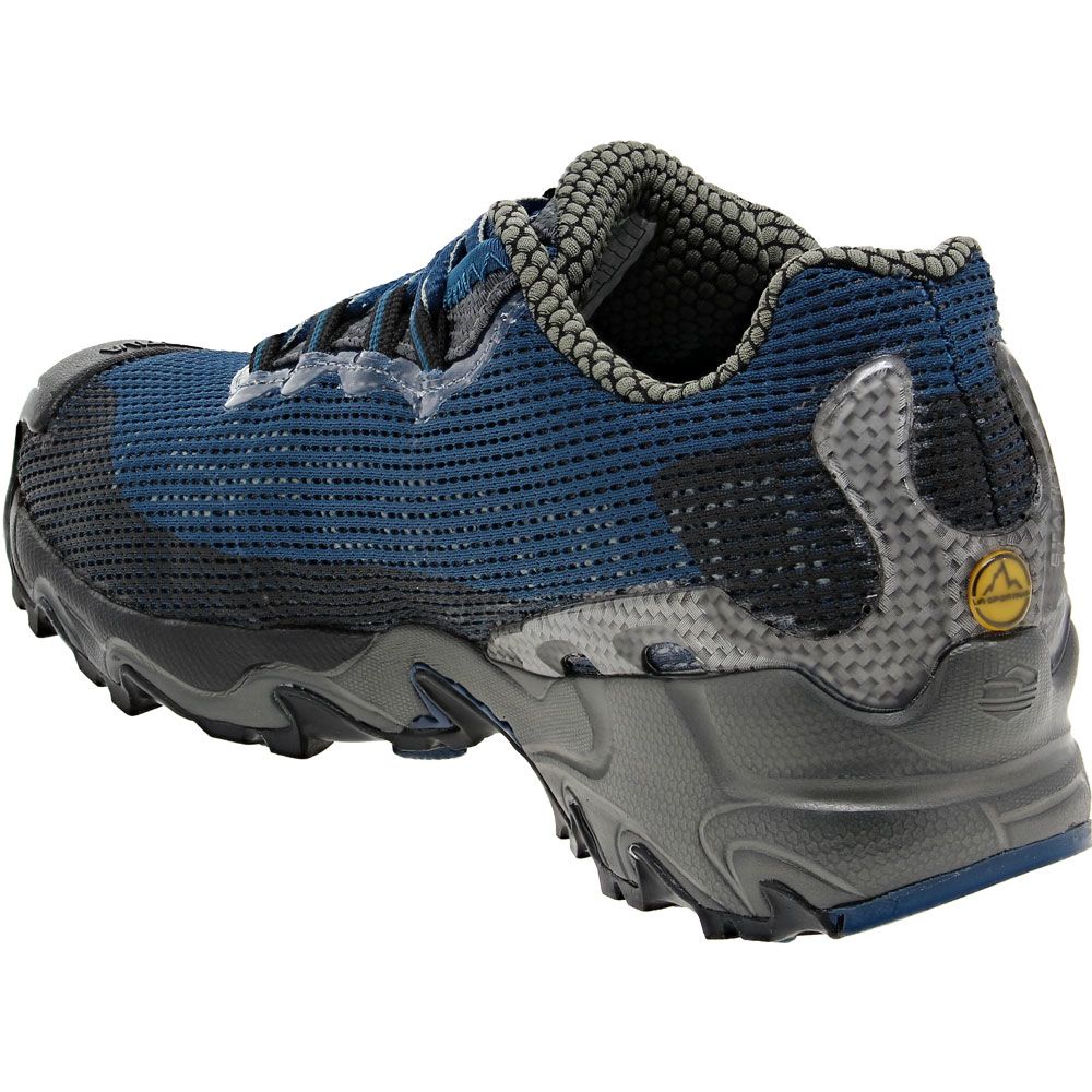 La Sportiva Wildcat Hiking Shoes - Mens Black Back View