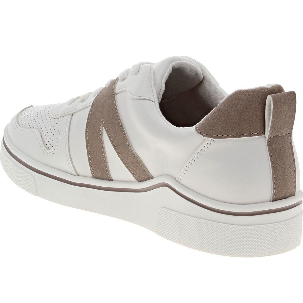 Mia Alta Sneaker Womens Lifestyle Shoes White Grey Back View