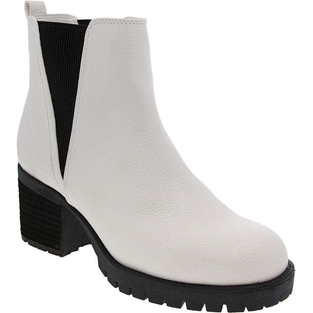 Mia Jody Ankle Boots - Womens White