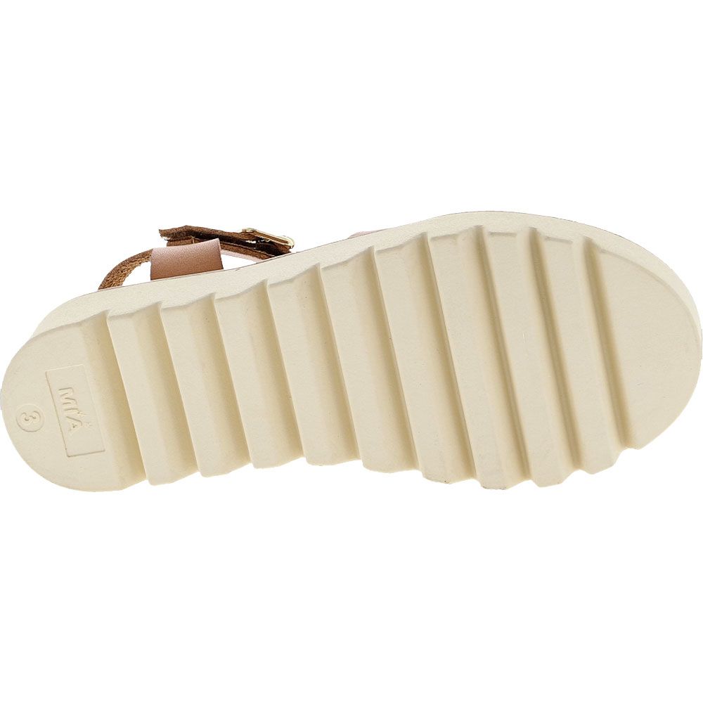 Mia Fayte K Dress Sandals - Girls Tan Sole View