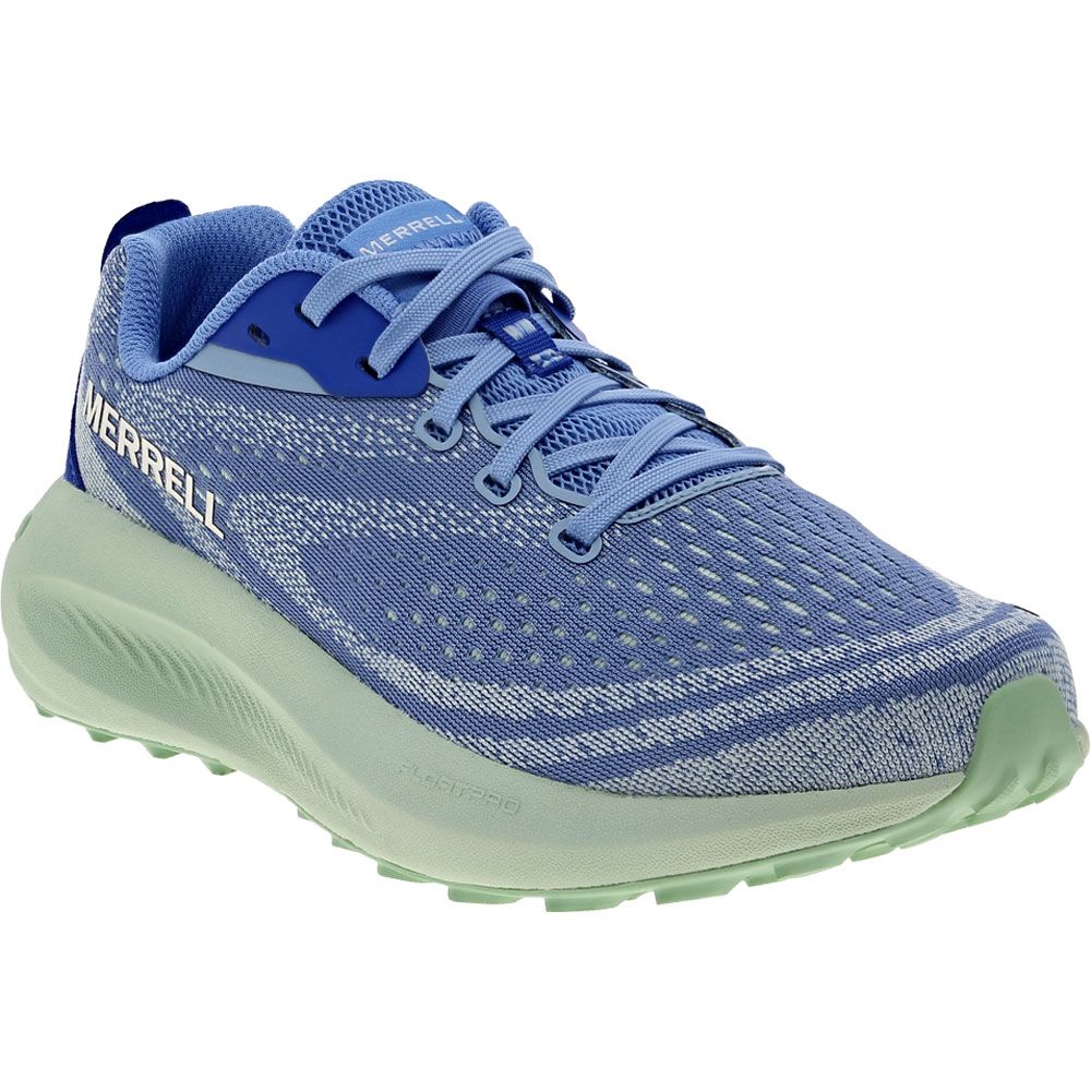 Merrell Morphlite Trail Running Shoes - Womens Cornflower Pear