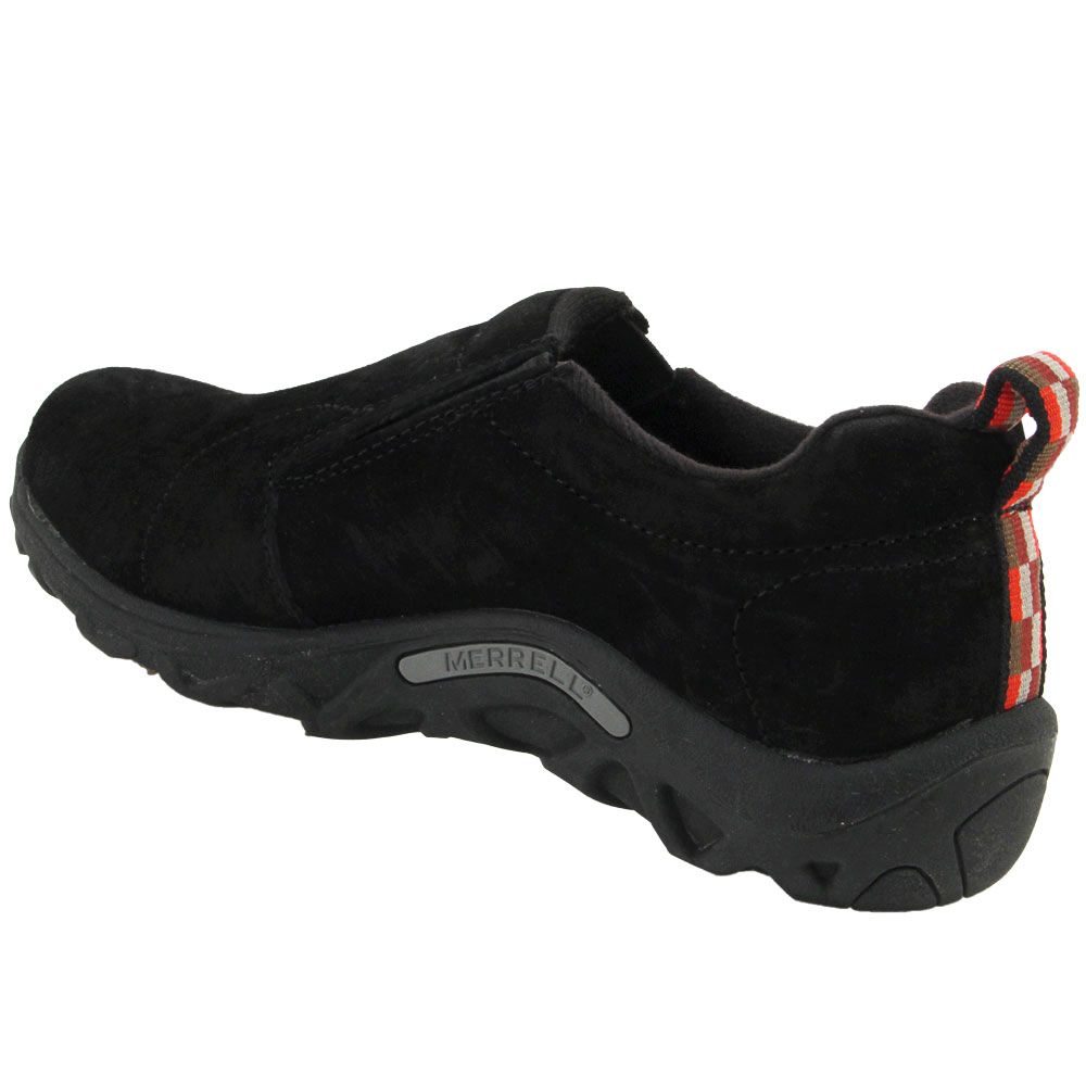 Merrell Jungle Moc Slip-On Casual Shoes - Boys Black Back View