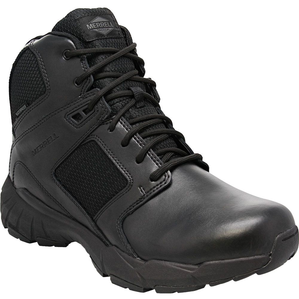 Merrell Work Fullbench Mid Non-Safety Tactical Boots - Mens Black