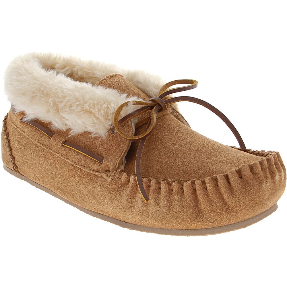 Minnetonka Chrissy Slippers - Womens Cinnamon