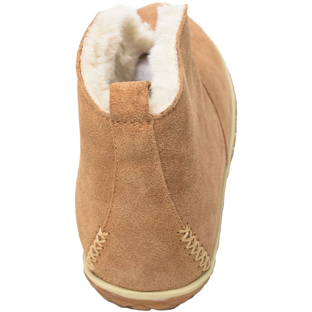 Minnetonka Tucson Bootie Slippers - Womens Cinnamon Back View