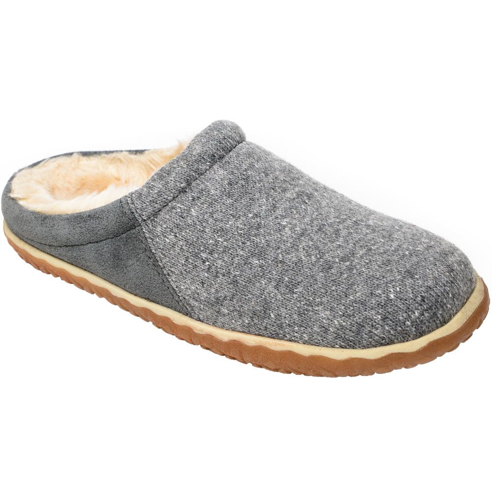 Minnetonka Tahoe Clog Slippers - Womens Grey