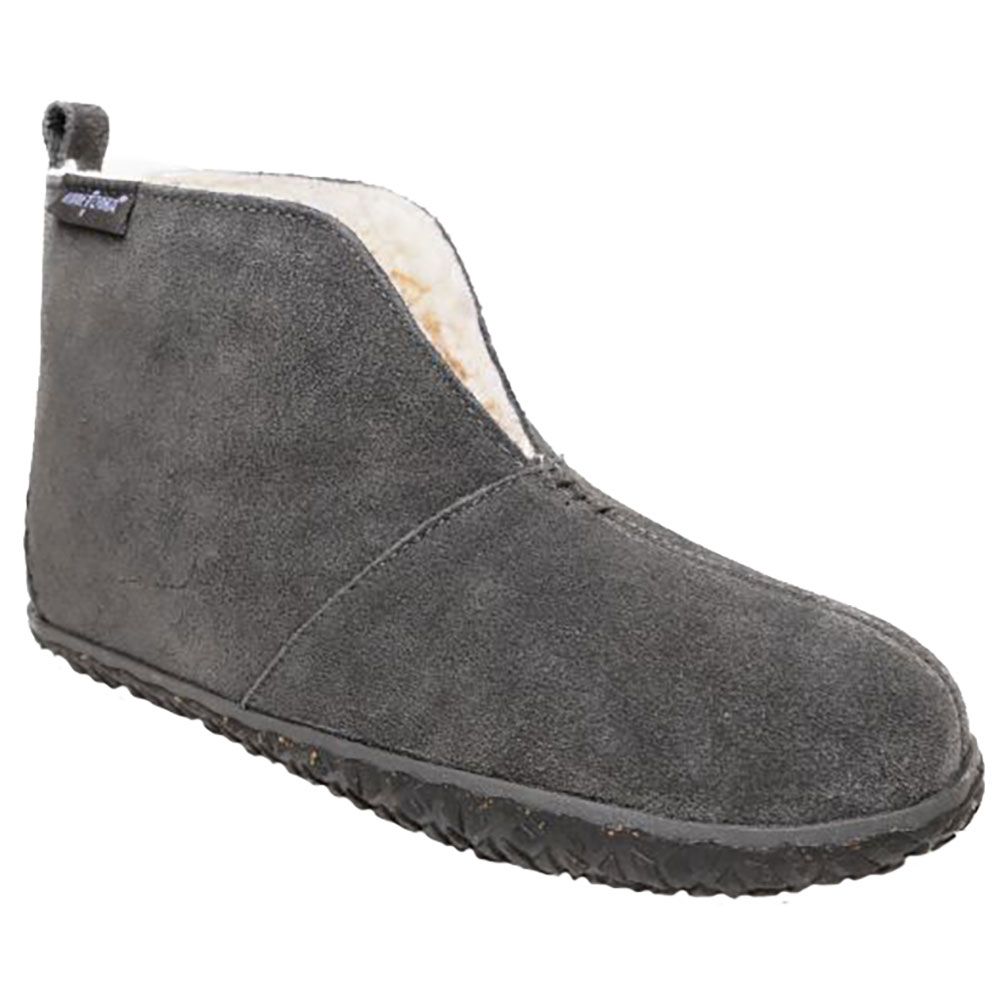 Minnetonka Tamson Slippers - Mens Charcoal