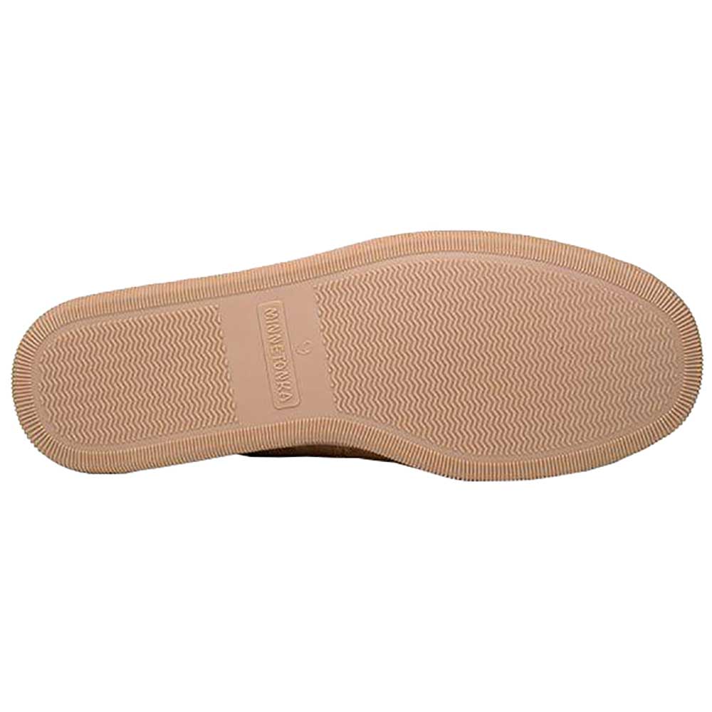 Minnetonka Allen Slippers - Mens Cinnamon Sole View