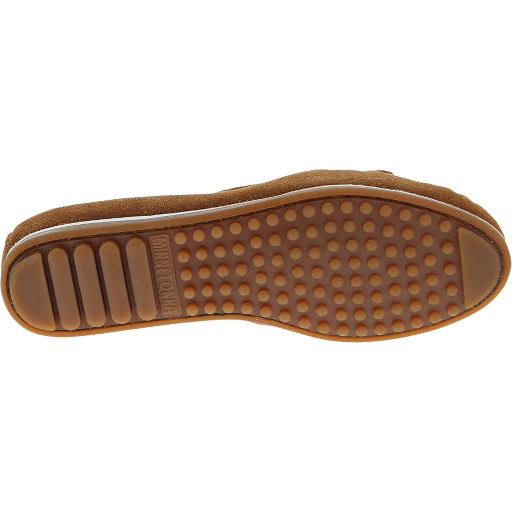 Minnetonka Kilty Plus Slippers - Womens Tan Sole View