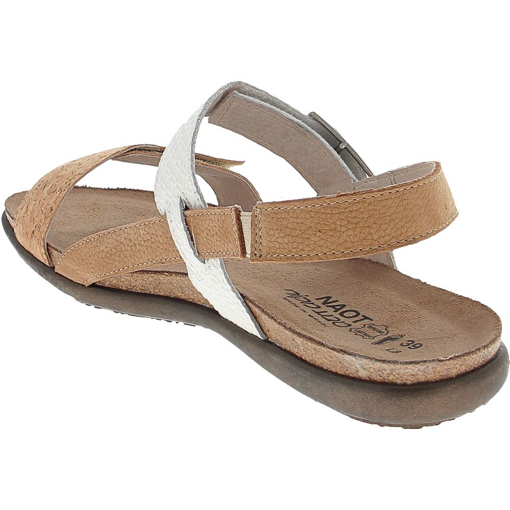 Naot Norah Sandals - Womens Tan Back View