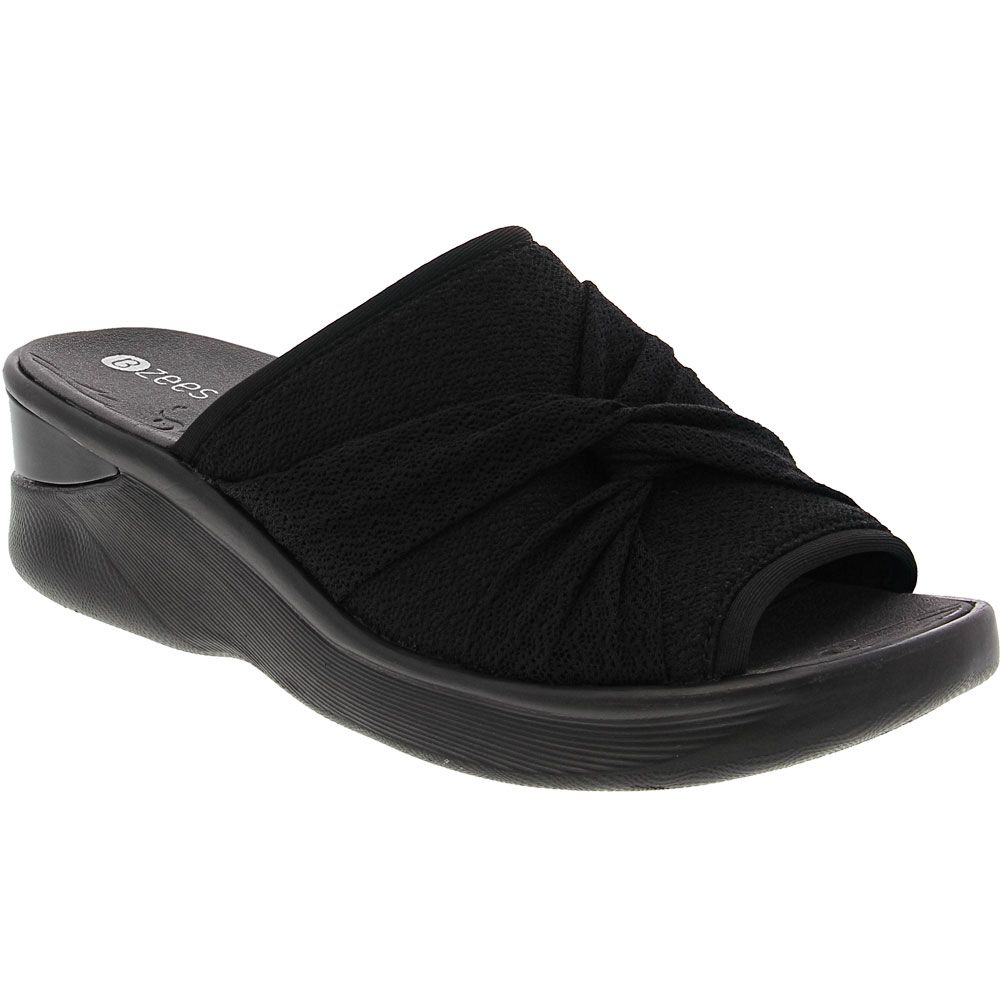 BZees Smile II Sandals - Womens Black Black