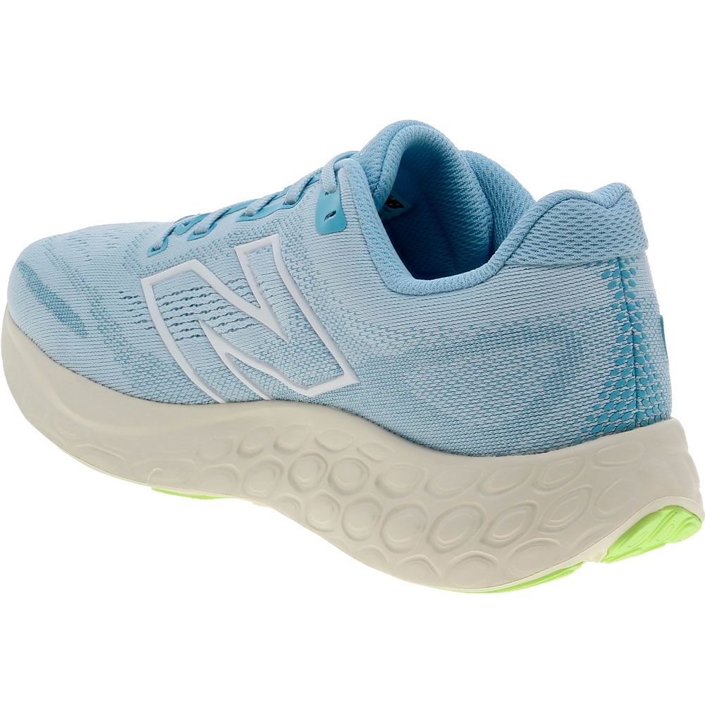 New Balance Freshfoam 680 8 Running Shoes - Womens Quarry Blue Back View