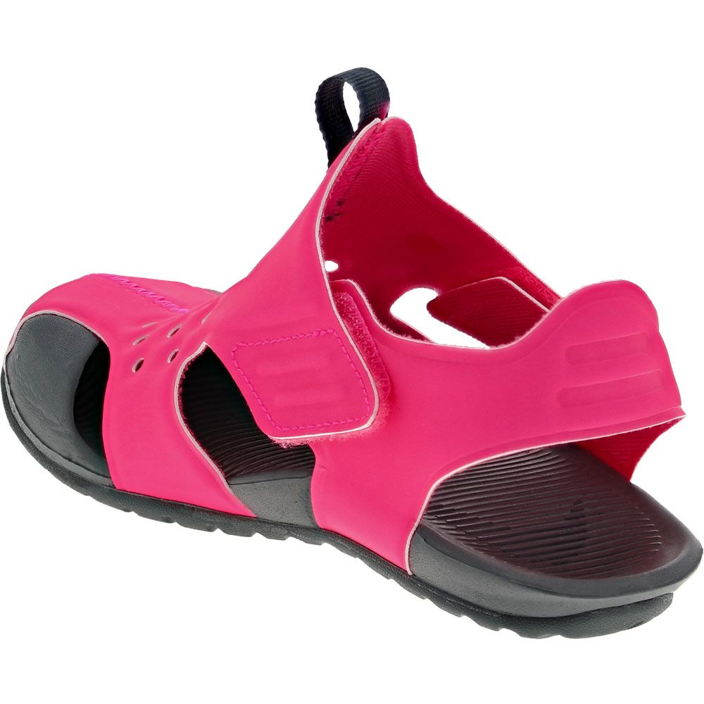 Nike Sunray Protect 2 Ps Water Sandals - Boys | Girls Grey Pink Back View