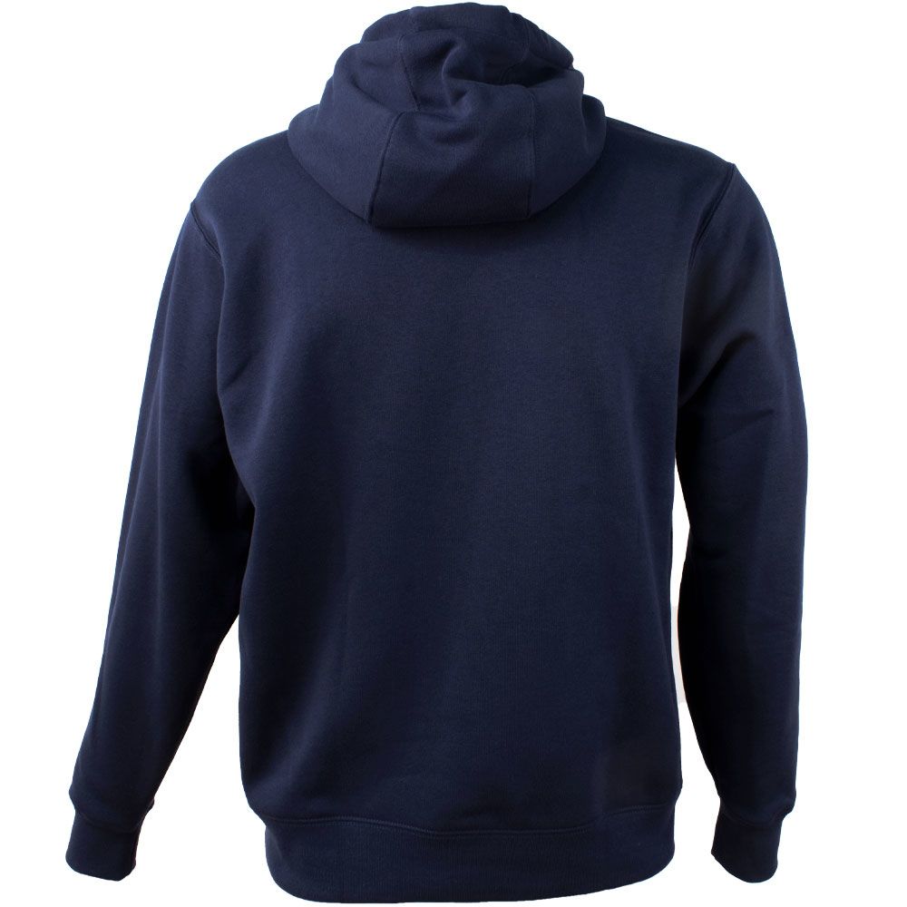 Nike Club Hoodie Sweatshirt - Mens Navy View 2