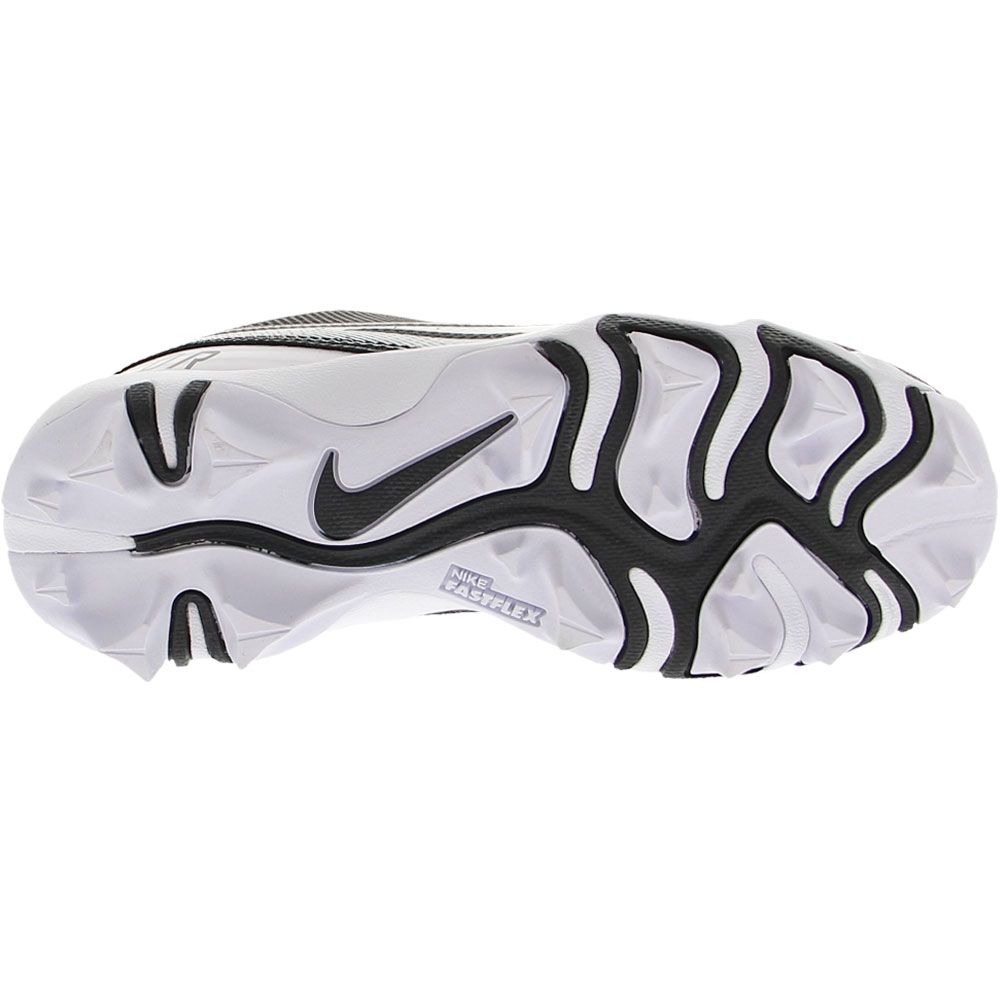 Nike Vapor Edge Shark Football Cleats - Boys Black Black White Sole View