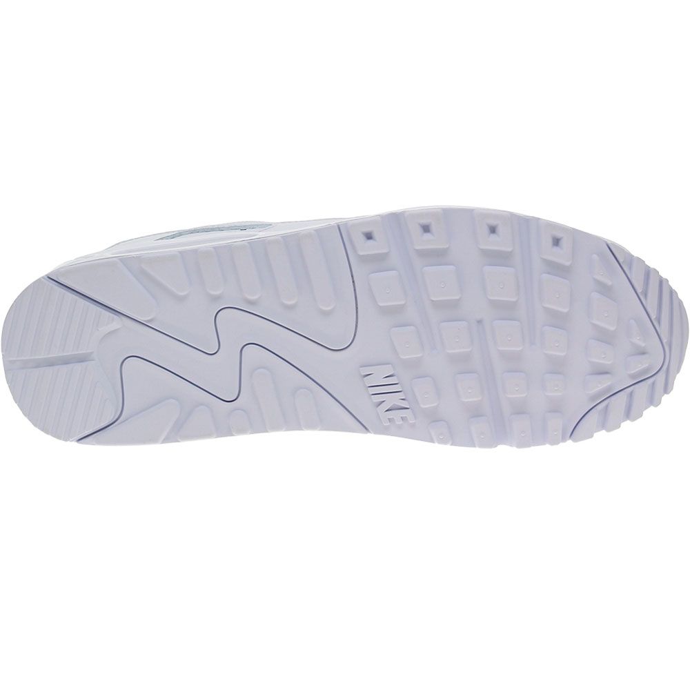 Nike Air Max 90 Running Shoes - Mens White Sole View