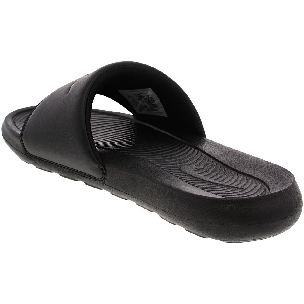 Nike Victori One Water Sandals - Mens Black Gold Back View