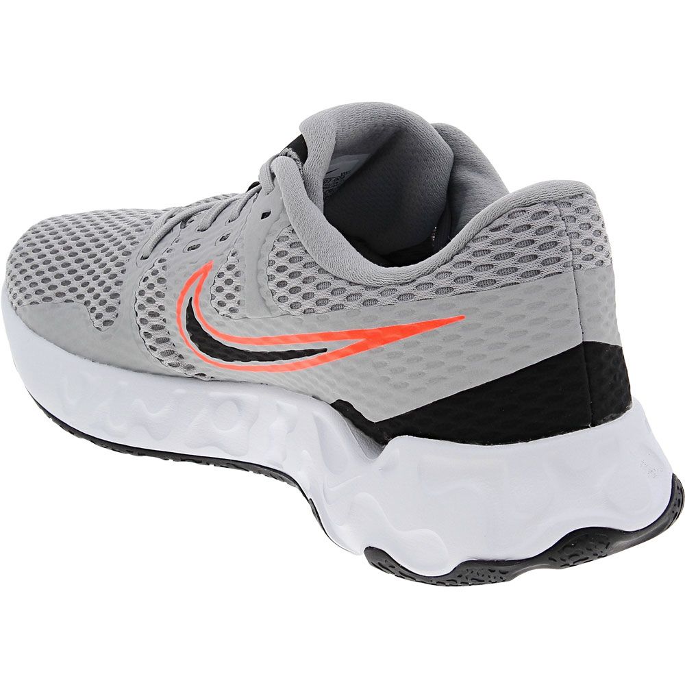 Nike Renew Ride 2 Running Shoes - Mens Black Orange Back View